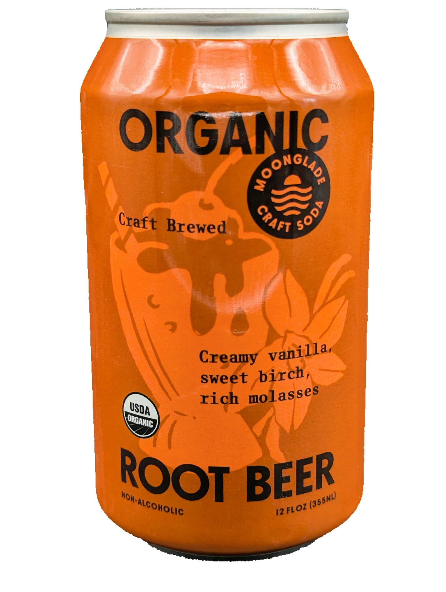 Moonglade Organic Root Beer- Creamy Vanilla Sweet Birch Rich Molasses