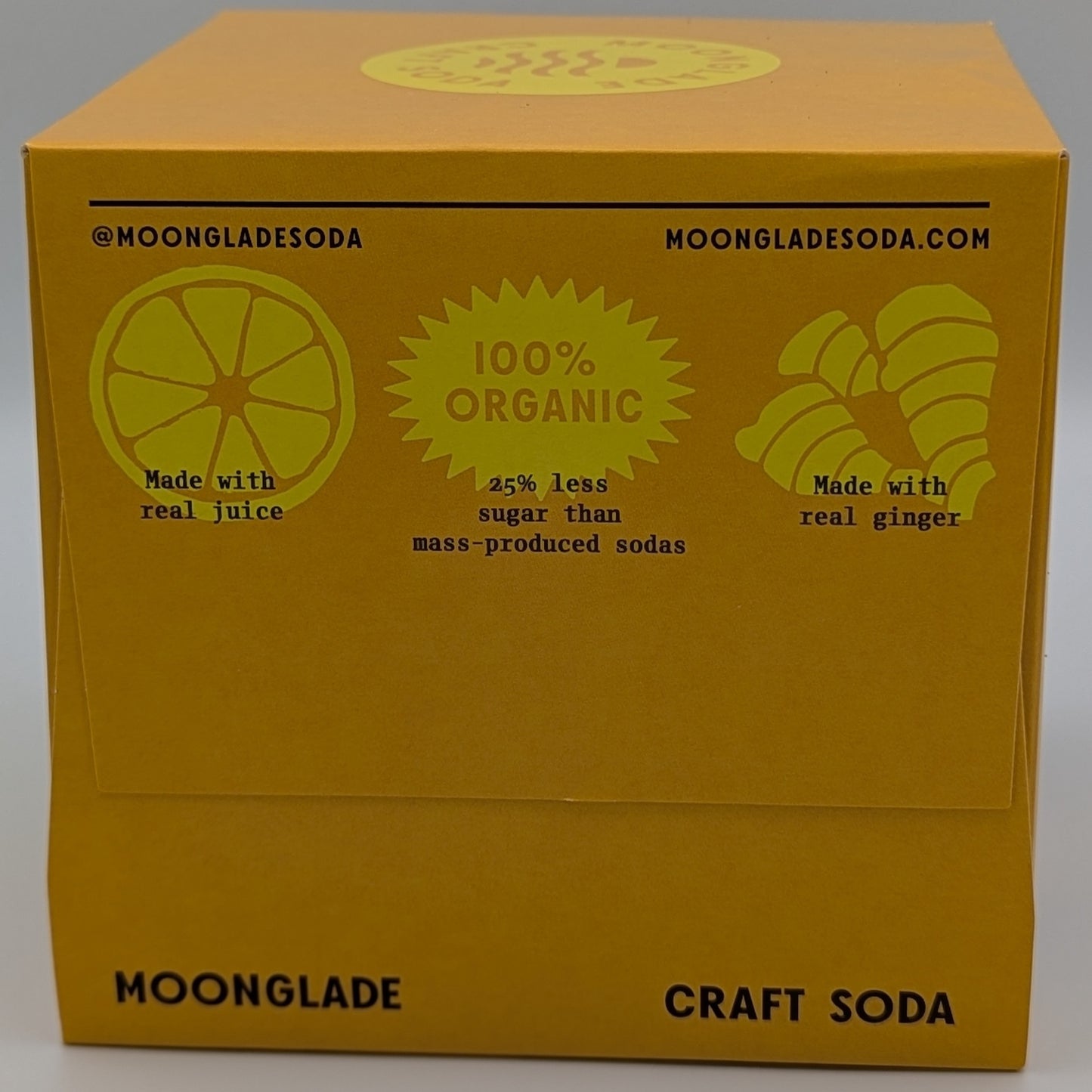 Moonglade Original Ginger Beer- Tangy Lemon and Spicy Ginger Mix