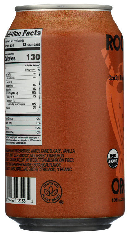 Moonglade Organic Root Beer- Creamy Vanilla Sweet Birch and Rich Molasses- 12 Pack