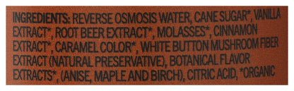 Moonglade Organic Root Beer- Creamy Vanilla Sweet Birch and Rich Molasses- 12 Pack