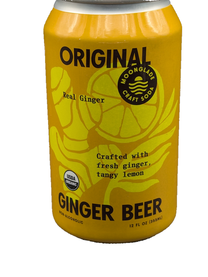 Moonglade Original Ginger Beer- Tangy Lemon and Spicy Ginger Mix
