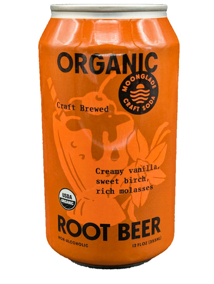 Moonglade Organic Root Beer- Creamy Vanilla Sweet Birch Rich Molasses