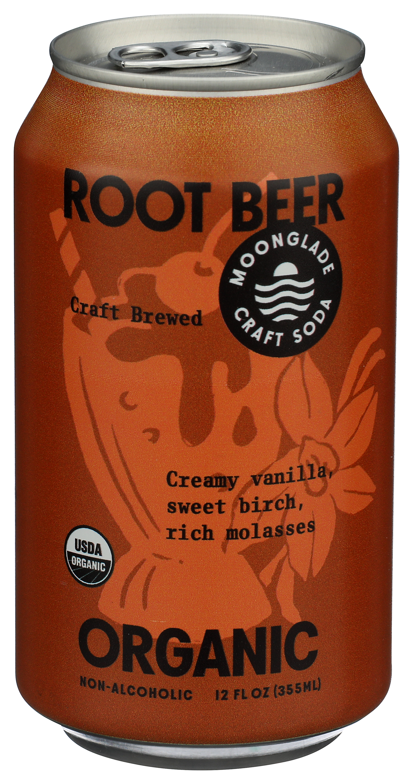 Variety 12 Pack of Moonglade Craft Soda